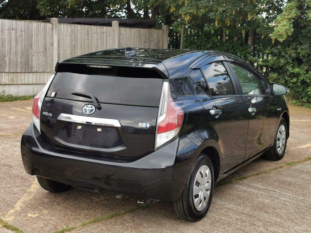 Toyota Aqua Hatchback Blue #6