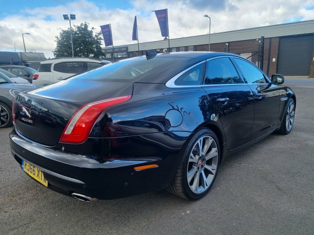 Jaguar XJ 3.0D V6 Premium Luxury Saloon Euro Black #6