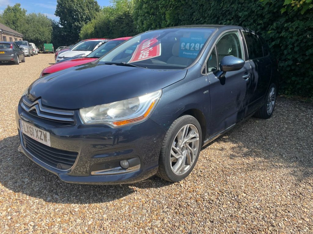 Citroen C4 1.6 Hdi 16V Exclusive Hatchback LX61XZW Blue #2