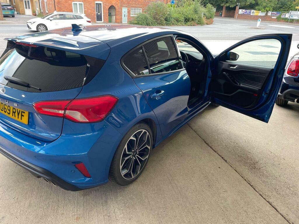 Ford Focus 1.0T Ecoboost St-line X Euro 6 S S E069RYF Blue #4