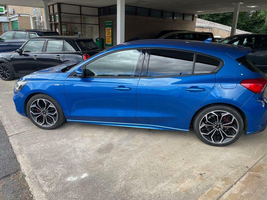 Ford Focus 1.0T Ecoboost St-line X Euro 6 S S E069RYF Blue #2