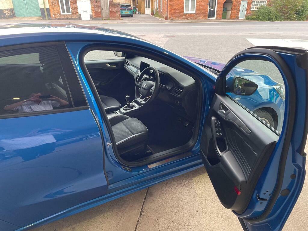 Ford Focus 1.0T Ecoboost St-line X Euro 6 S S E069RYF Blue #5