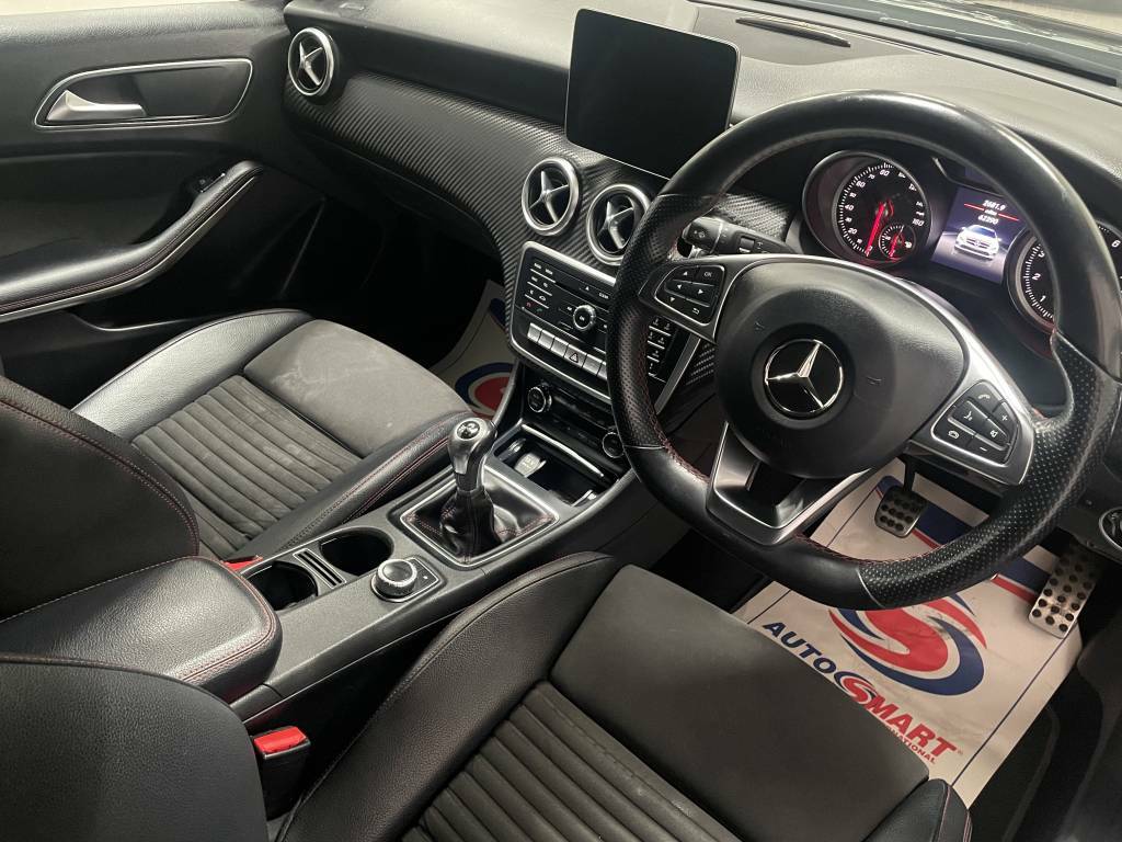 Mercedes-Benz A Class Hatchback A160 Amg Line Executive Black #3