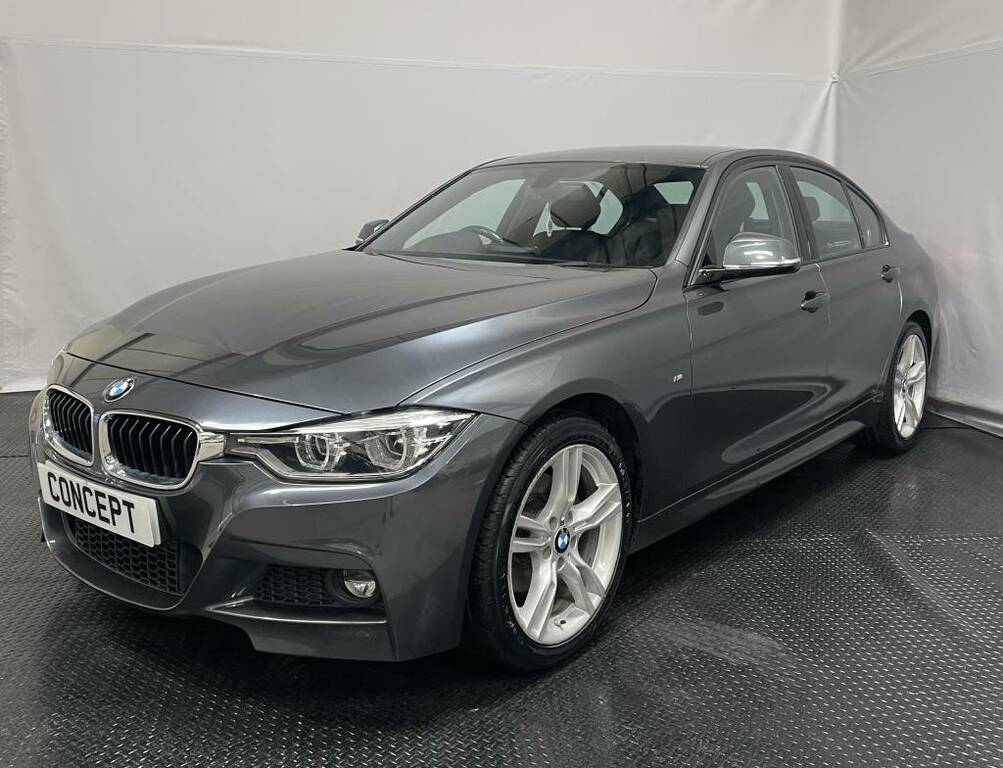 BMW 3 Series Saloon 320D M Sport Grey #2