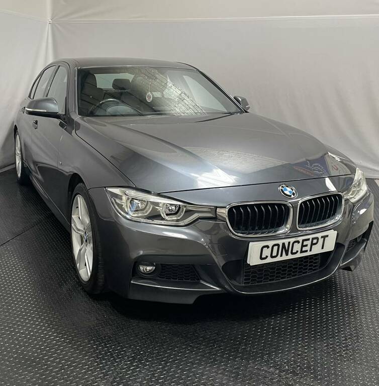 BMW 3 Series Saloon 320D M Sport Grey #3