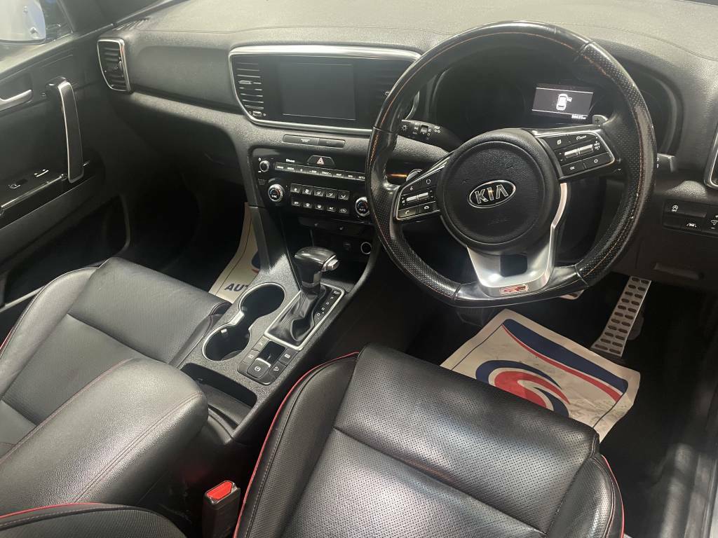 Kia Sportage Estate 1.6 Crdi Isg Gt-line Blue #4
