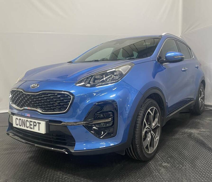Kia Sportage Estate 1.6 Crdi Isg Gt-line Blue