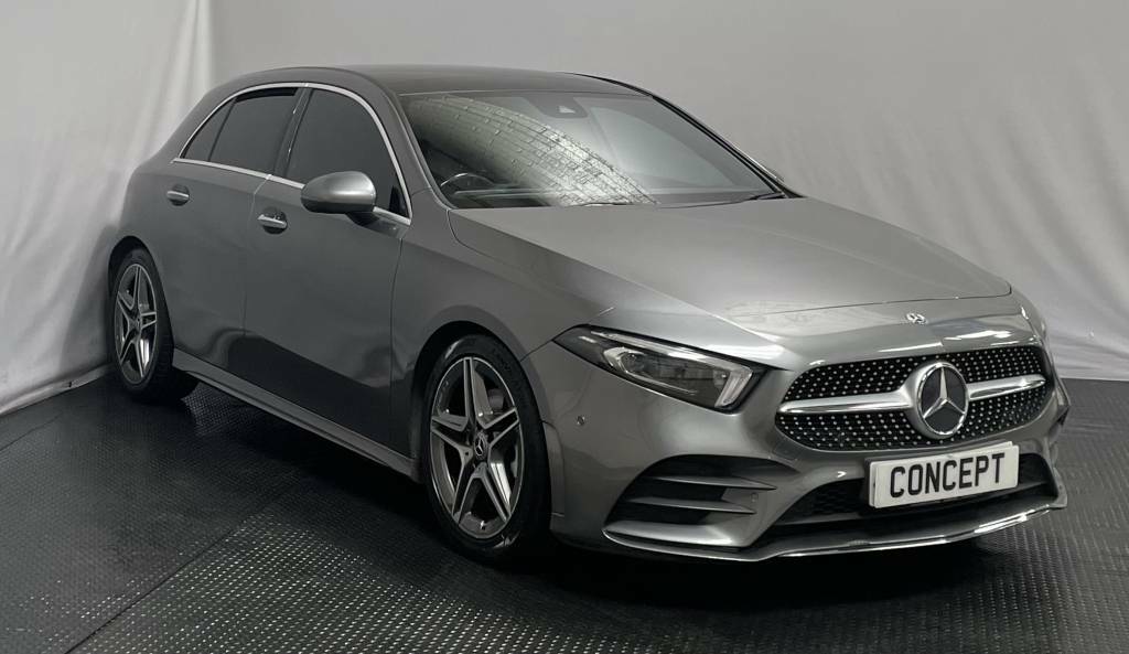 Mercedes-Benz A Class Hatchback A200 Amg Line Premium Plus Grey #2