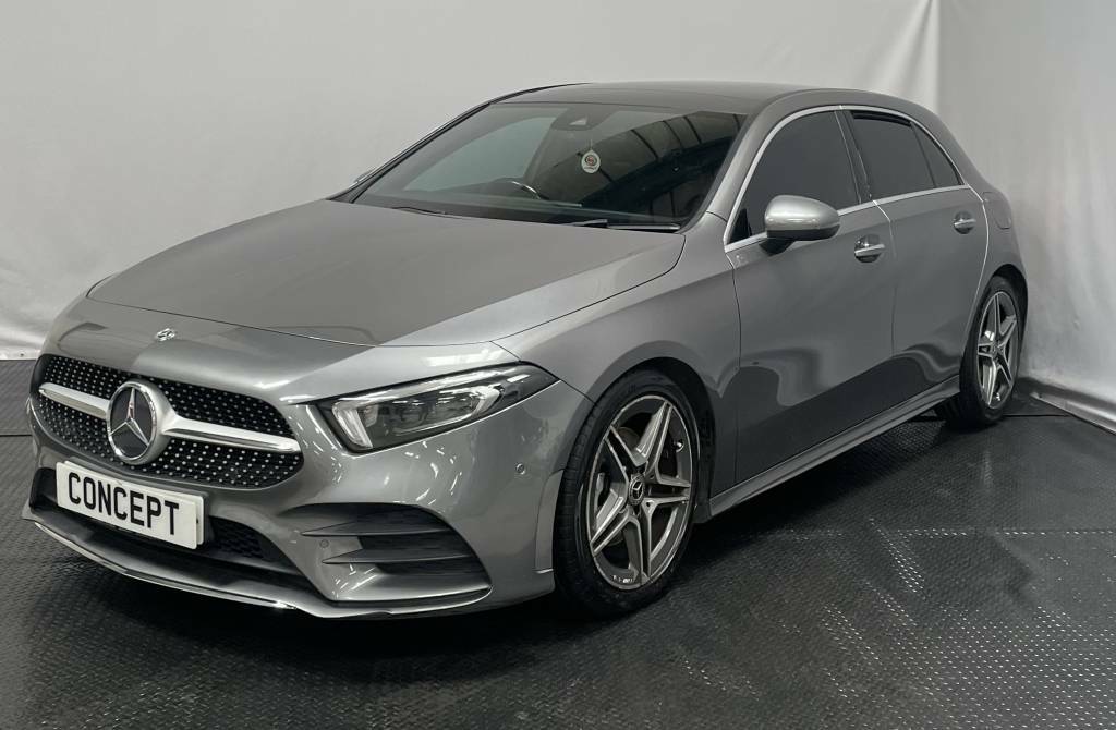 Mercedes-Benz A Class Hatchback A200 Amg Line Premium Plus Grey