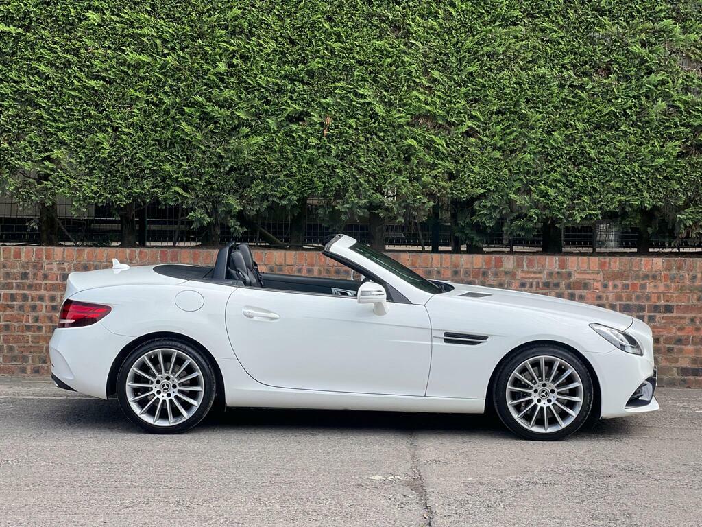 Mercedes-Benz SLC 1.6 Slc180 Amg Line G-tronic Euro 6 S S White #4