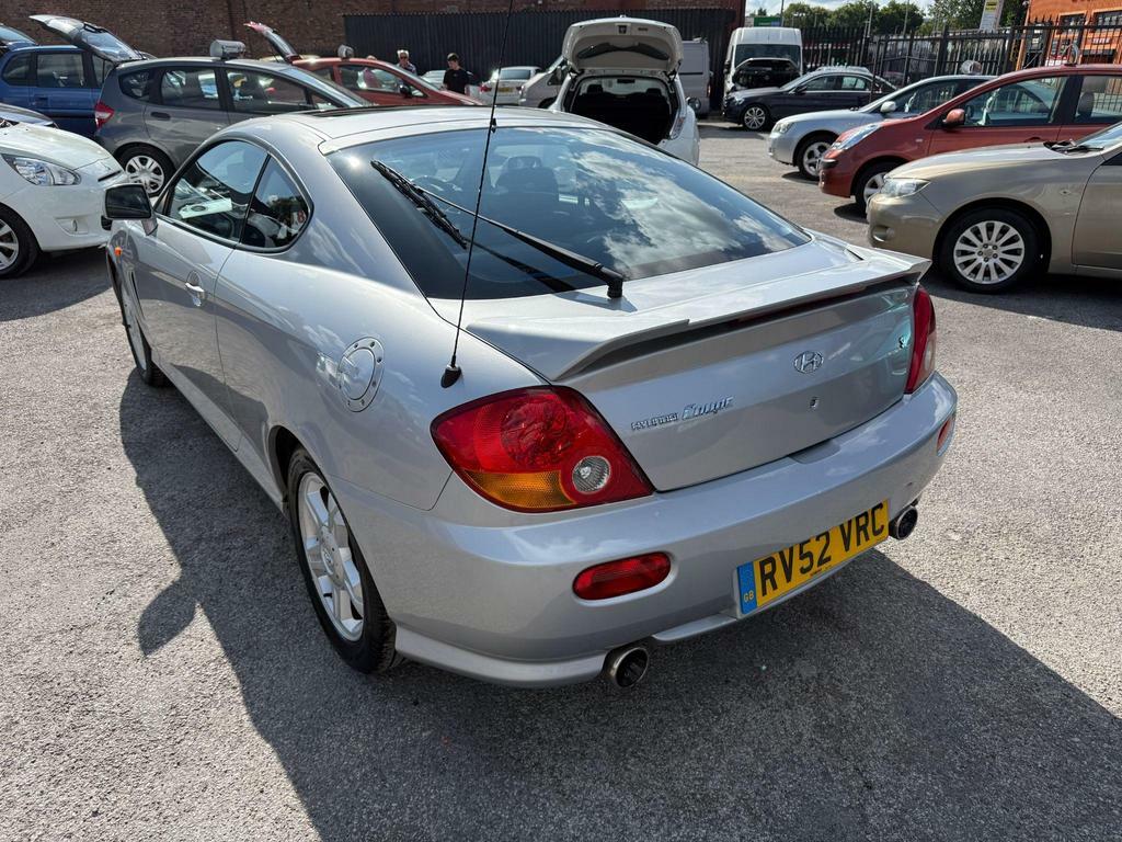 Hyundai Coupe Se Silver #4