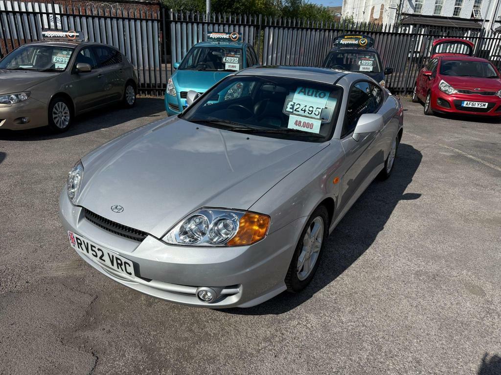 Hyundai Coupe Se Silver #3