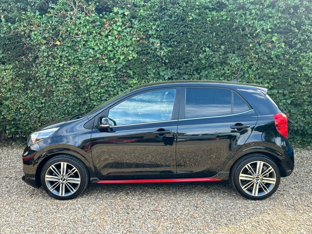 Kia Picanto 1.0 Gt-line Hatchback Euro 6 66 GL67EZX Black #4