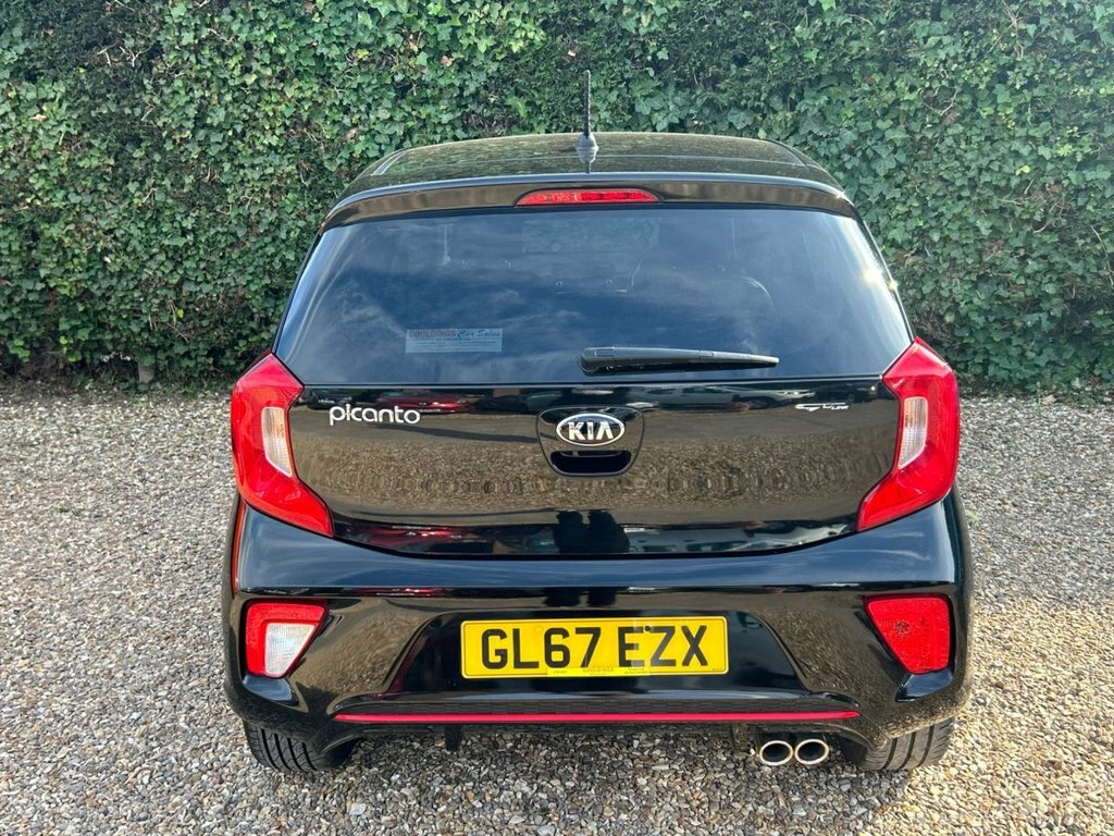 Kia Picanto 1.0 Gt-line Hatchback Euro 6 66 GL67EZX Black #6