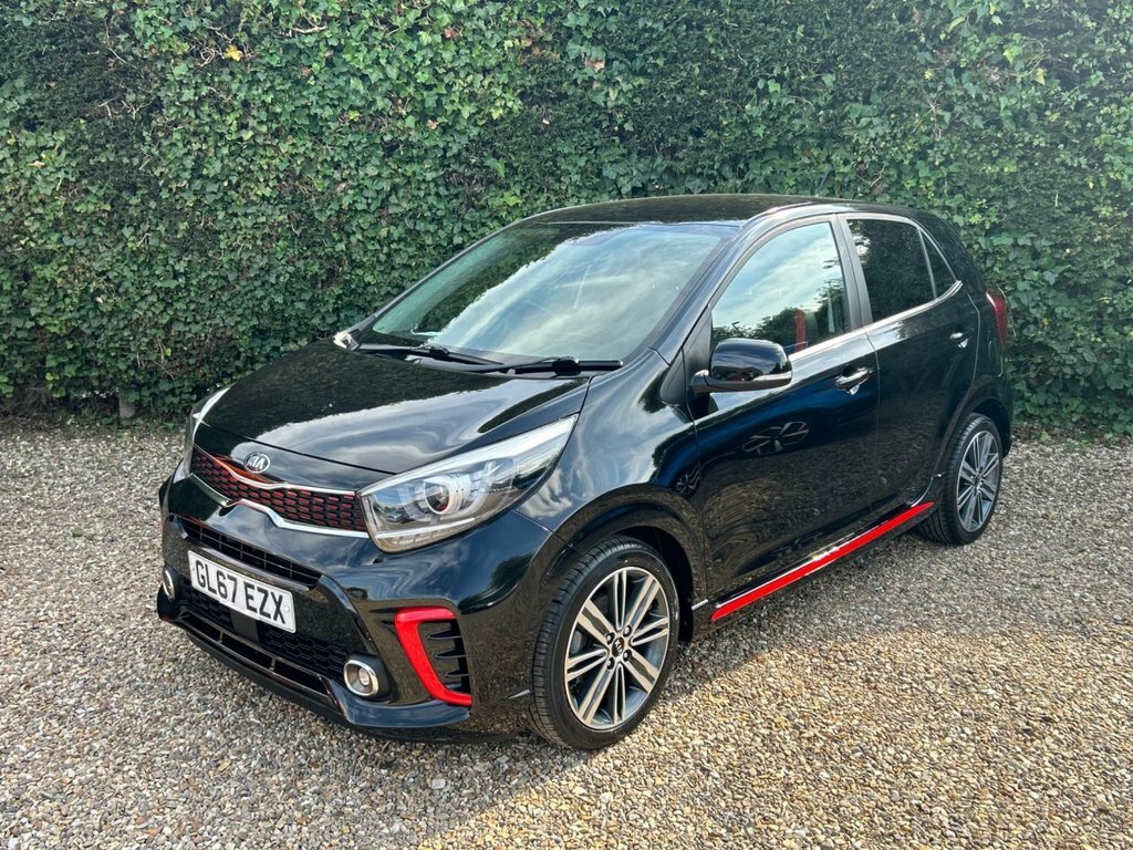 Kia Picanto 1.0 Gt-line Hatchback Euro 6 66 GL67EZX Black #3