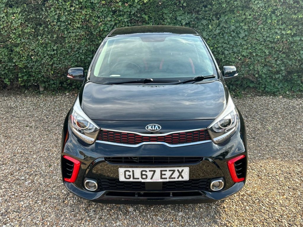 Kia Picanto 1.0 Gt-line Hatchback Euro 6 66 GL67EZX Black #2