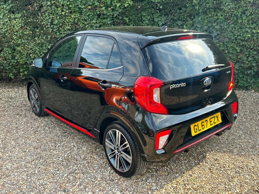 Kia Picanto 1.0 Gt-line Hatchback Euro 6 66 GL67EZX Black #5