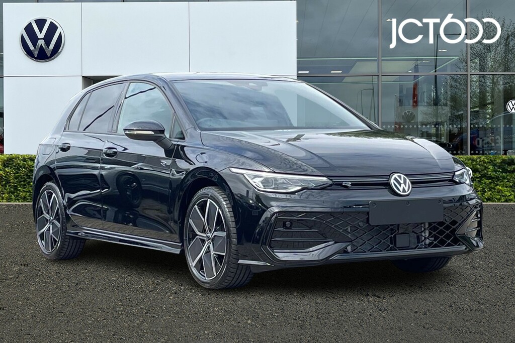 Volkswagen Golf Black #1
