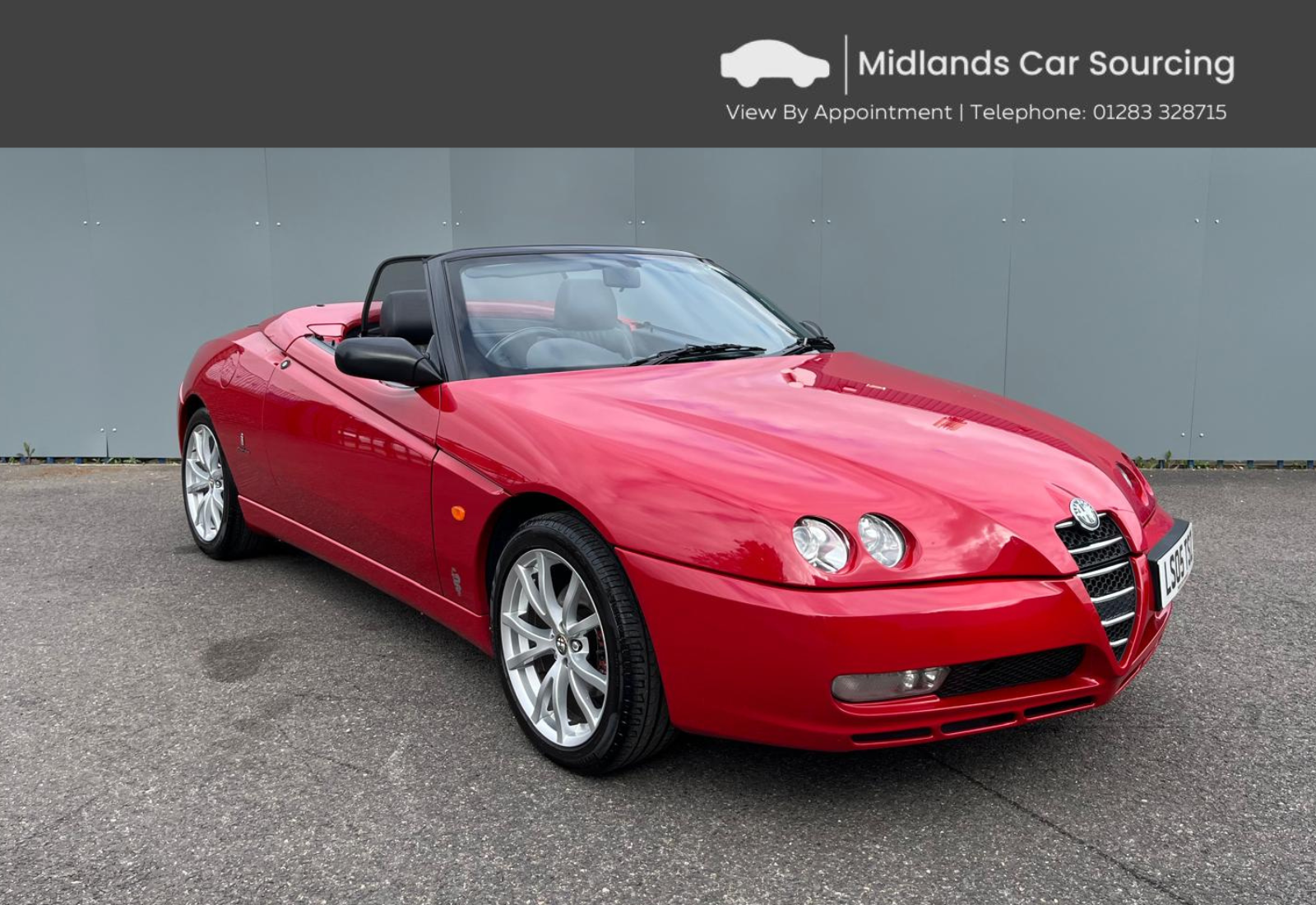Alfa Romeo Spider 2.0 Jts Red #1