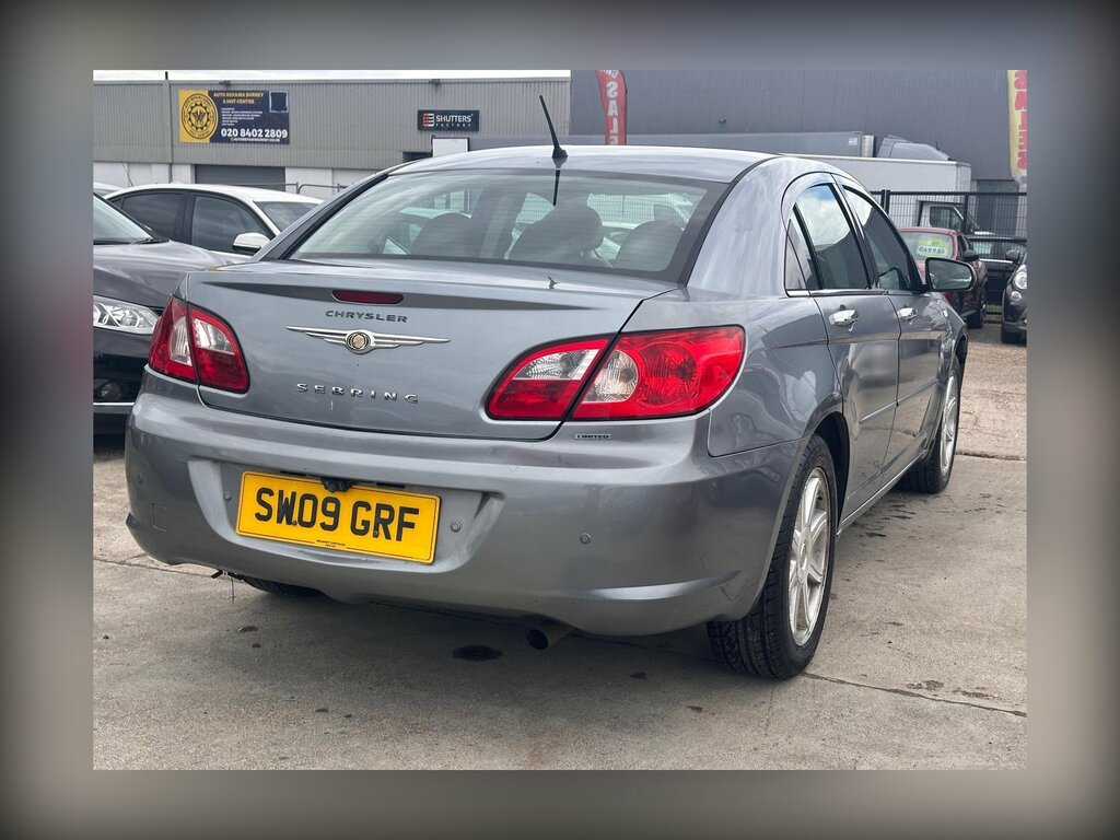 Chrysler Sebring Convertible 2.7 V6 Limited 2009 Silver #3