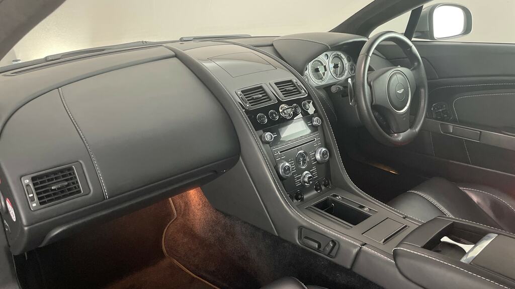 Aston Martin V8 Coupe Manual Silver #11