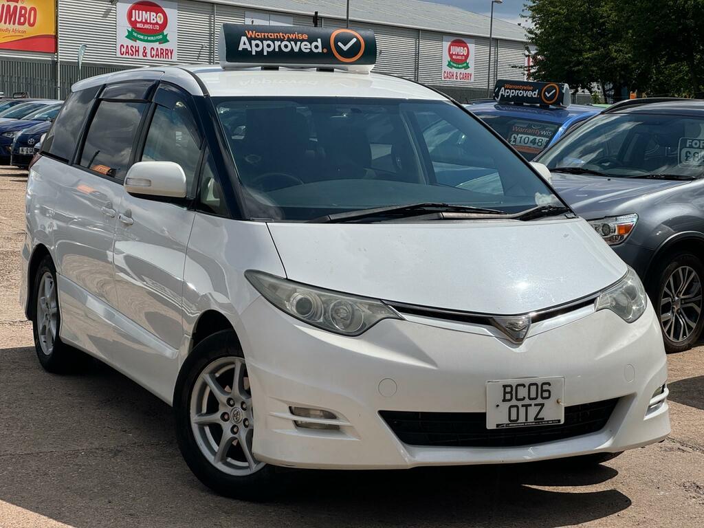 Toyota Estima 2.4 Hybrid White #1