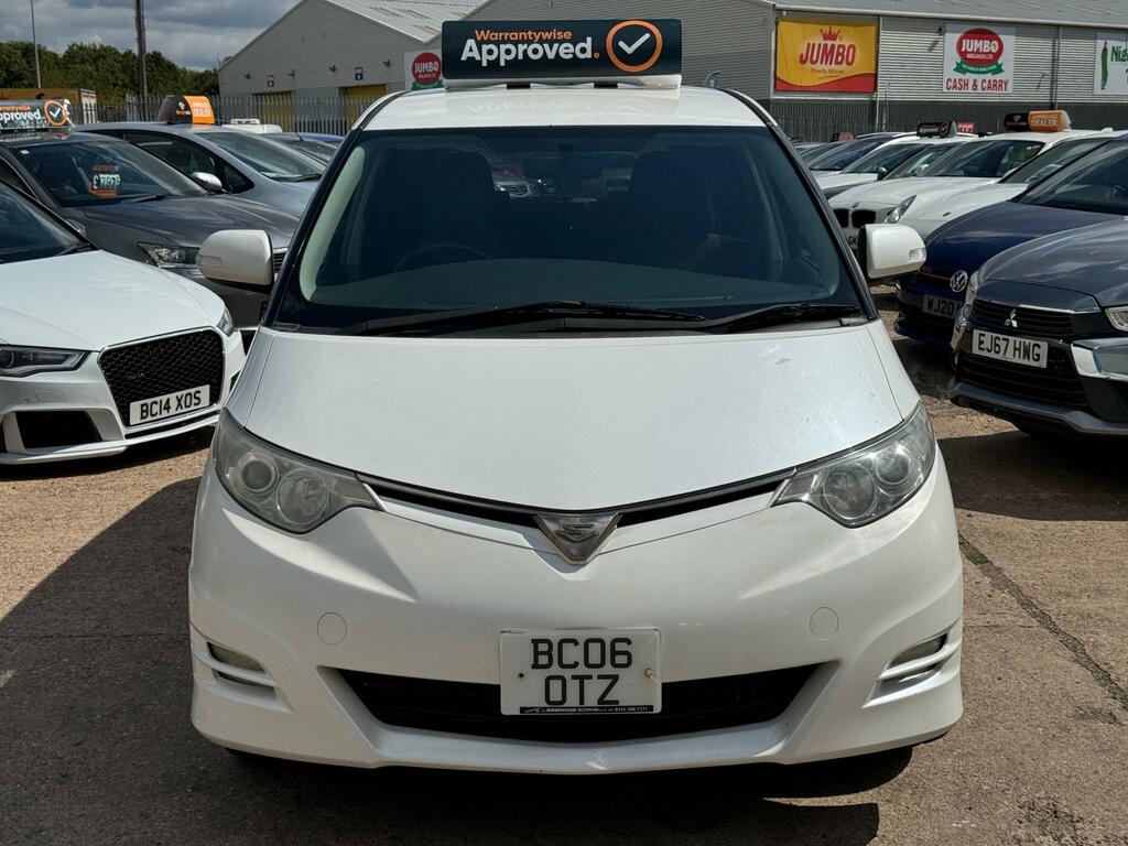 Toyota Estima 2.4 Hybrid White #4