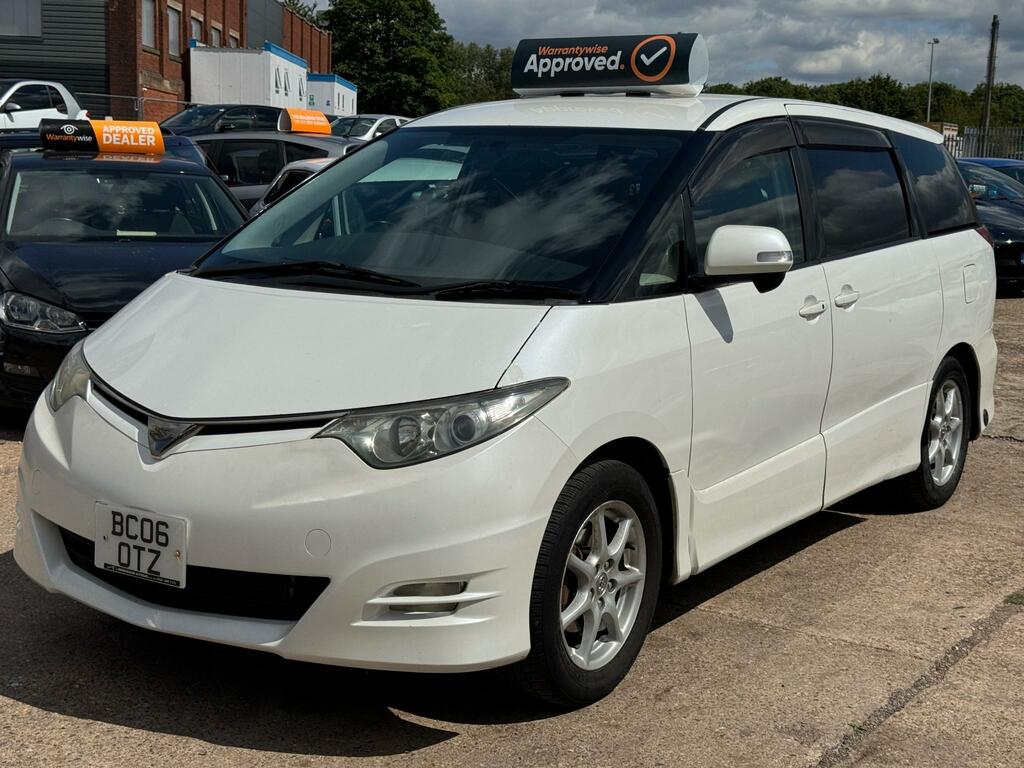 Toyota Estima 2.4 Hybrid White #2