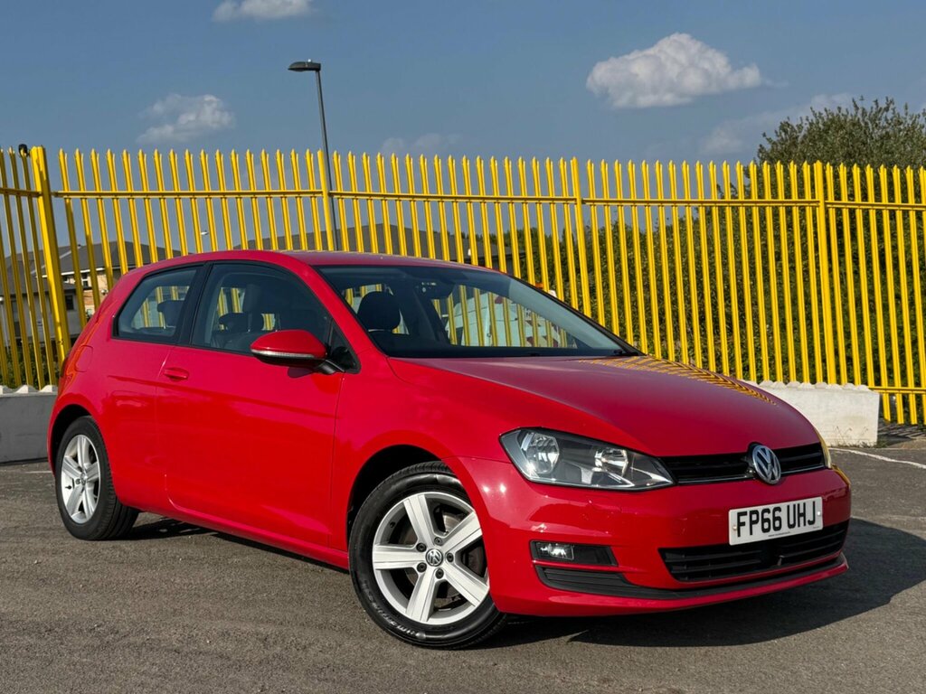 Volkswagen Golf 2.0 Tdi Bluemotion Tech Match Edition Euro 6 Ss Red