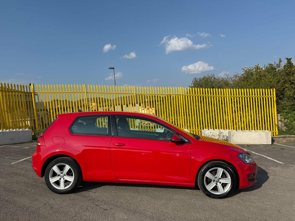 Volkswagen Golf 2.0 Tdi Bluemotion Tech Match Edition Euro 6 Ss FP66UHJ Red #5