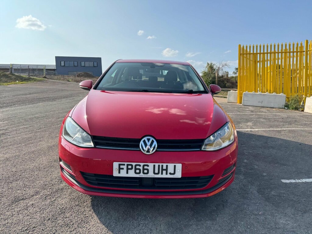 Volkswagen Golf 2.0 Tdi Bluemotion Tech Match Edition Euro 6 Ss FP66UHJ Red #3