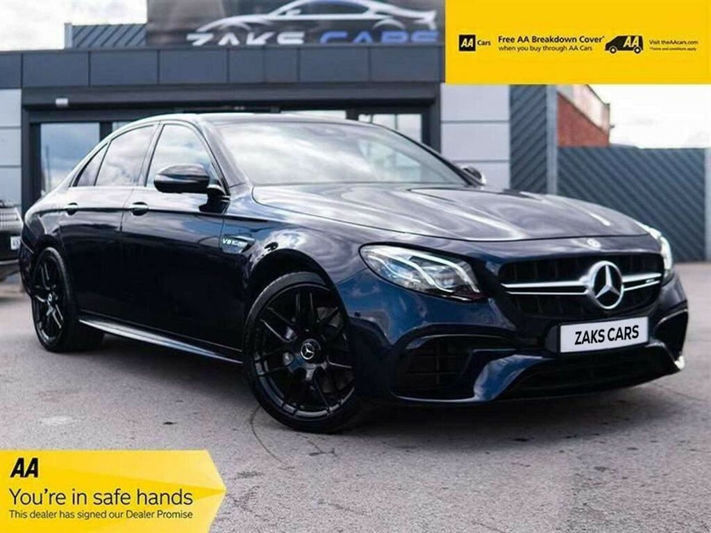 Mercedes-Benz E Class 4.0 V8 Biturbo Amg Premium Saloon Spd Blue