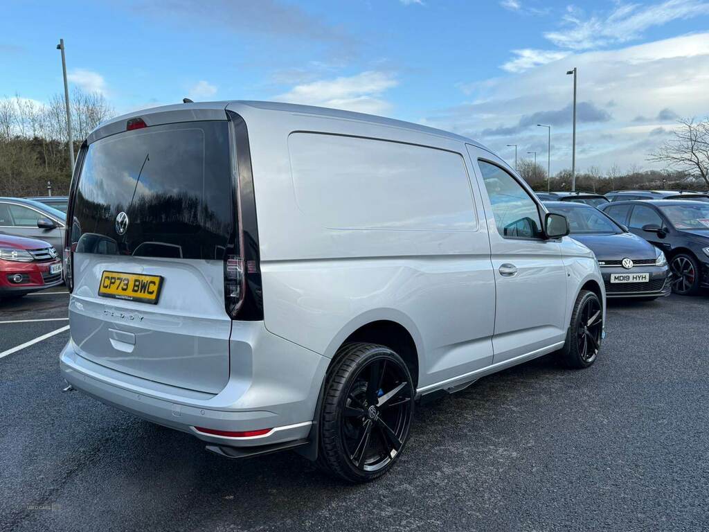 Volkswagen Caddy 2.0 Tdi 102Ps Commerce Pro Van CP73BWC Silver #2