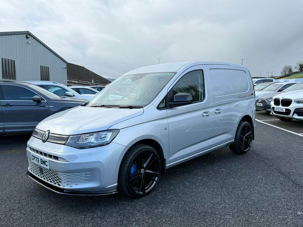 Volkswagen Caddy 2.0 Tdi 102Ps Commerce Pro Van CP73BWC Silver #5