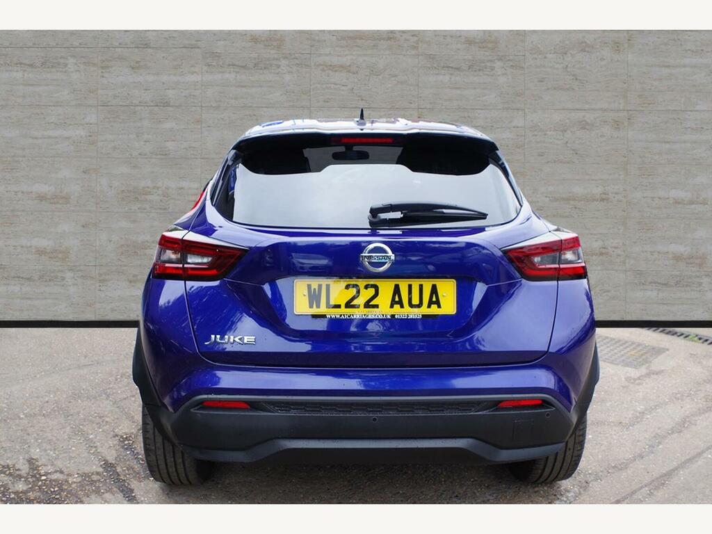 Nissan Juke 1.0 Dig-t Tekna Dct Euro 6 S ... WL22AUA Blue #6