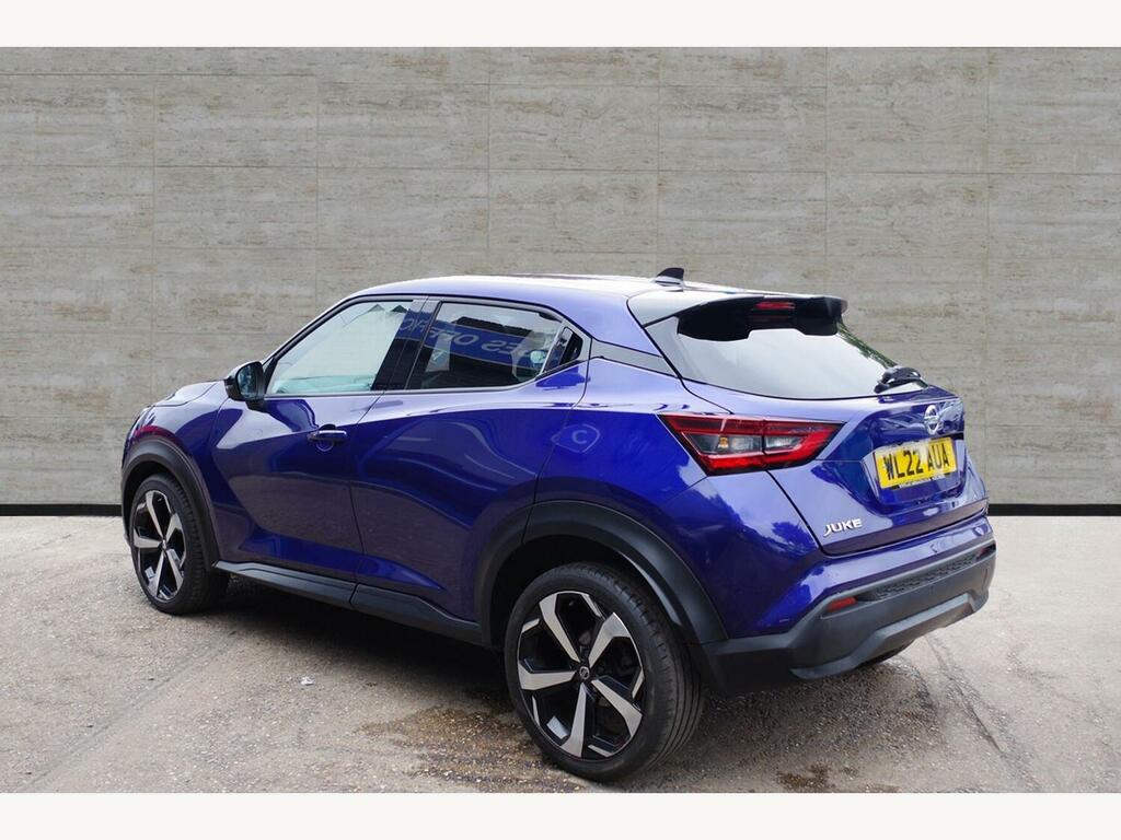 Nissan Juke 1.0 Dig-t Tekna Dct Euro 6 S ... WL22AUA Blue #4