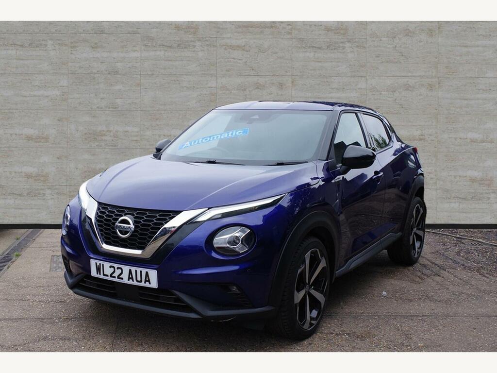 Nissan Juke 1.0 Dig-t Tekna Dct Euro 6 S ... WL22AUA Blue #3