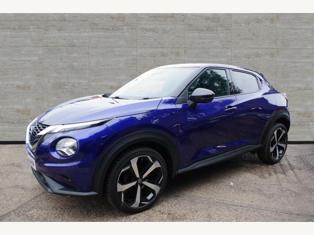 Nissan Juke 1.0 Dig-t Tekna Dct Euro 6 S ... WL22AUA Blue #5