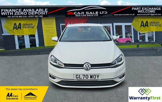 Volkswagen Golf 1.5 Tsi Evo Match Edition Hatchback Dsg GL70WOY White #3