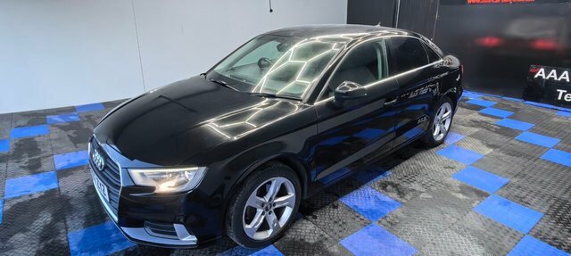 Audi A3 1.5 Tfsi Cod Sport Saloon Euro 6 DE67ZYZ Black #6