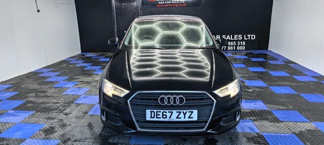 Audi A3 1.5 Tfsi Cod Sport Saloon Euro 6 DE67ZYZ Black #4