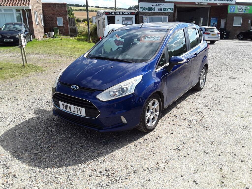 Ford B-Max Mpv 1.5 Tdci Zetec 2014 Blue #3