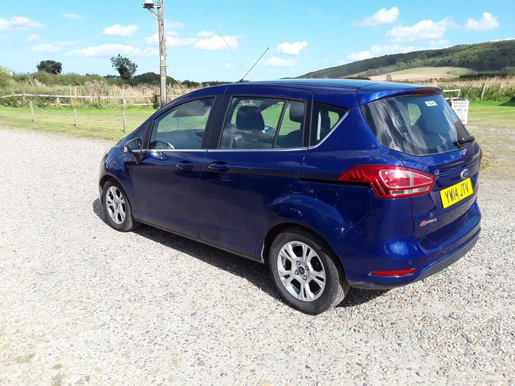 Ford B-Max Mpv 1.5 Tdci Zetec 2014 Blue #5