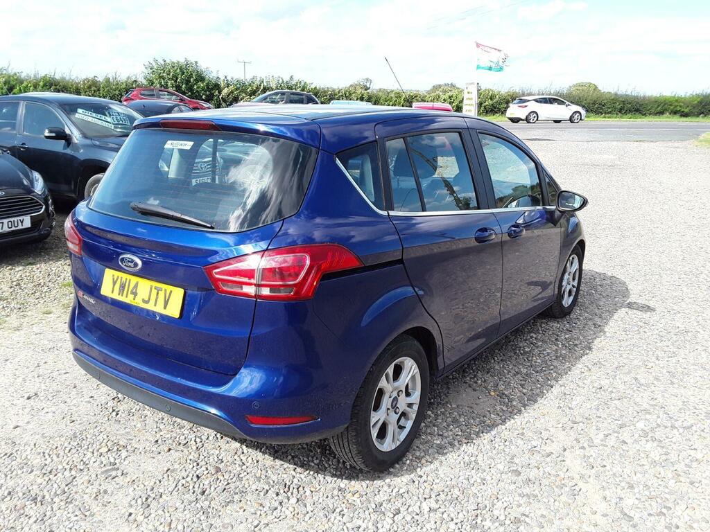 Ford B-Max Mpv 1.5 Tdci Zetec 2014 Blue #6
