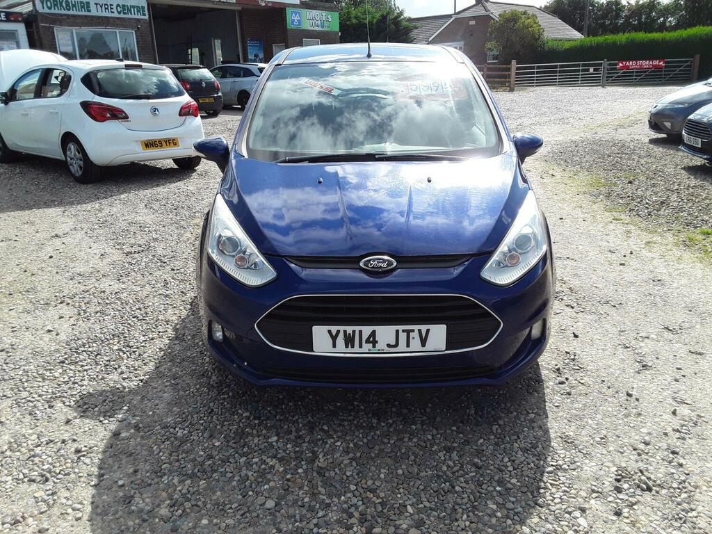 Ford B-Max Mpv 1.5 Tdci Zetec 2014 Blue #2