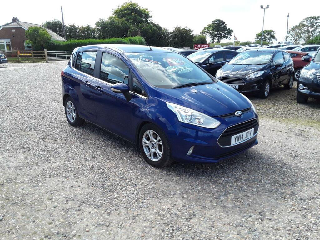 Ford B-Max Mpv 1.5 Tdci Zetec 2014 Blue