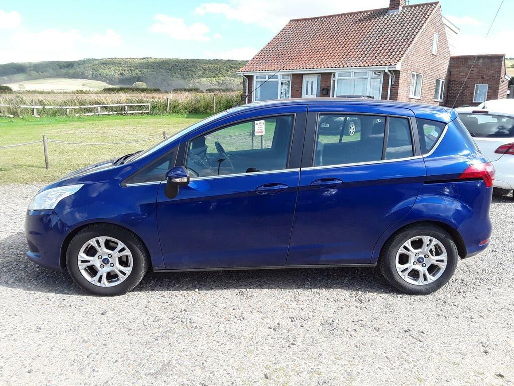 Ford B-Max Mpv 1.5 Tdci Zetec 2014 Blue #4