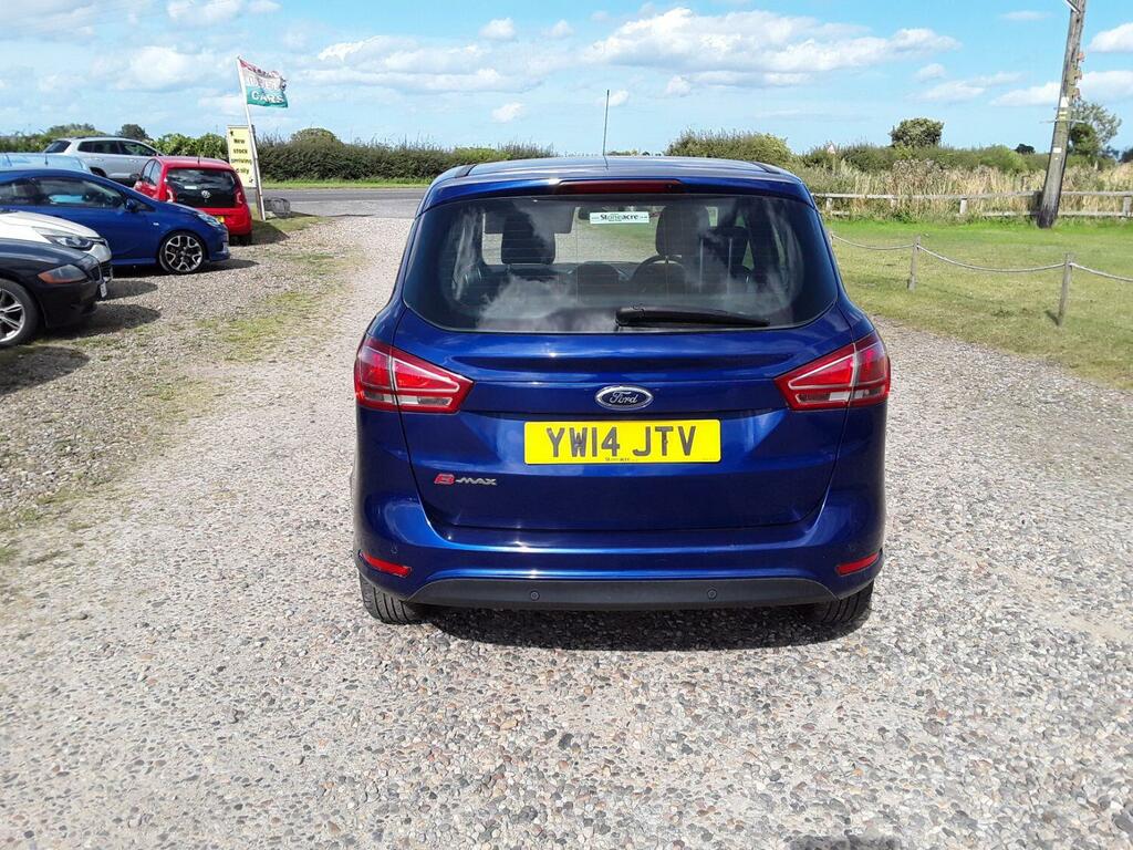 Ford B-Max Mpv 1.5 Tdci Zetec 2014 Blue #6