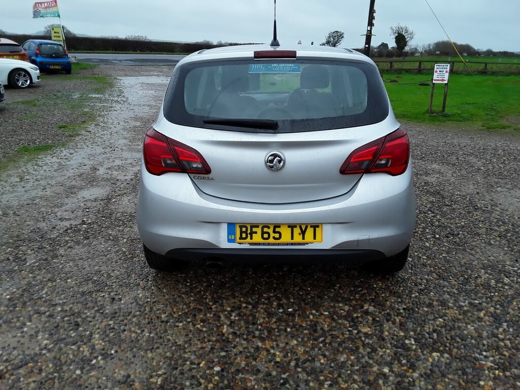 Vauxhall Corsa Hatchback 1.4 I Ecoflex Sri 2015 BF65TYT Silver #5