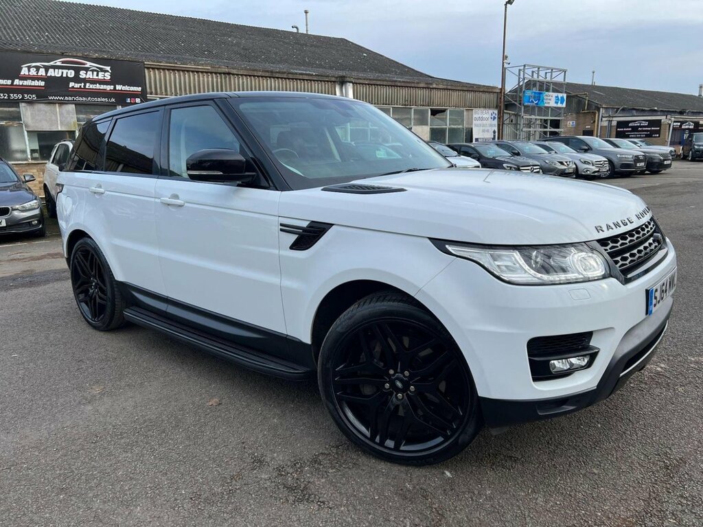 Land Rover Range Rover Sport Suv 3.0 Sd V6 Hse 4Wd Euro 5 Ss 2014 SJ64MWL White #4